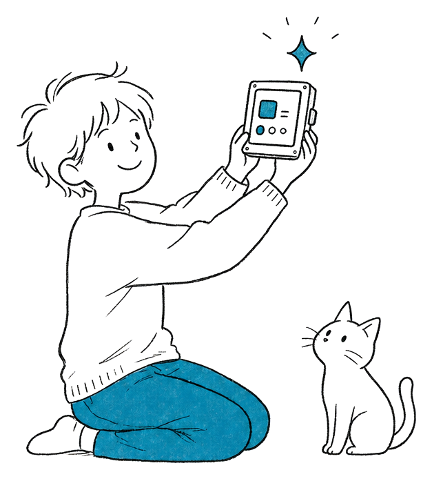 自分で作る時代のイラスト